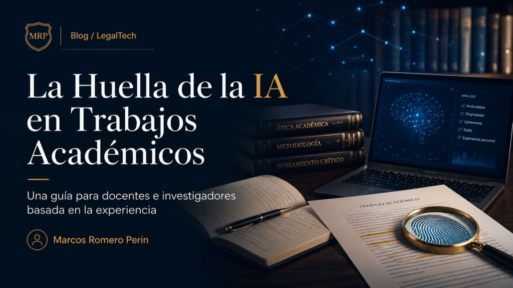 Portada del artículo La huella de la IA en los trabajos académicos